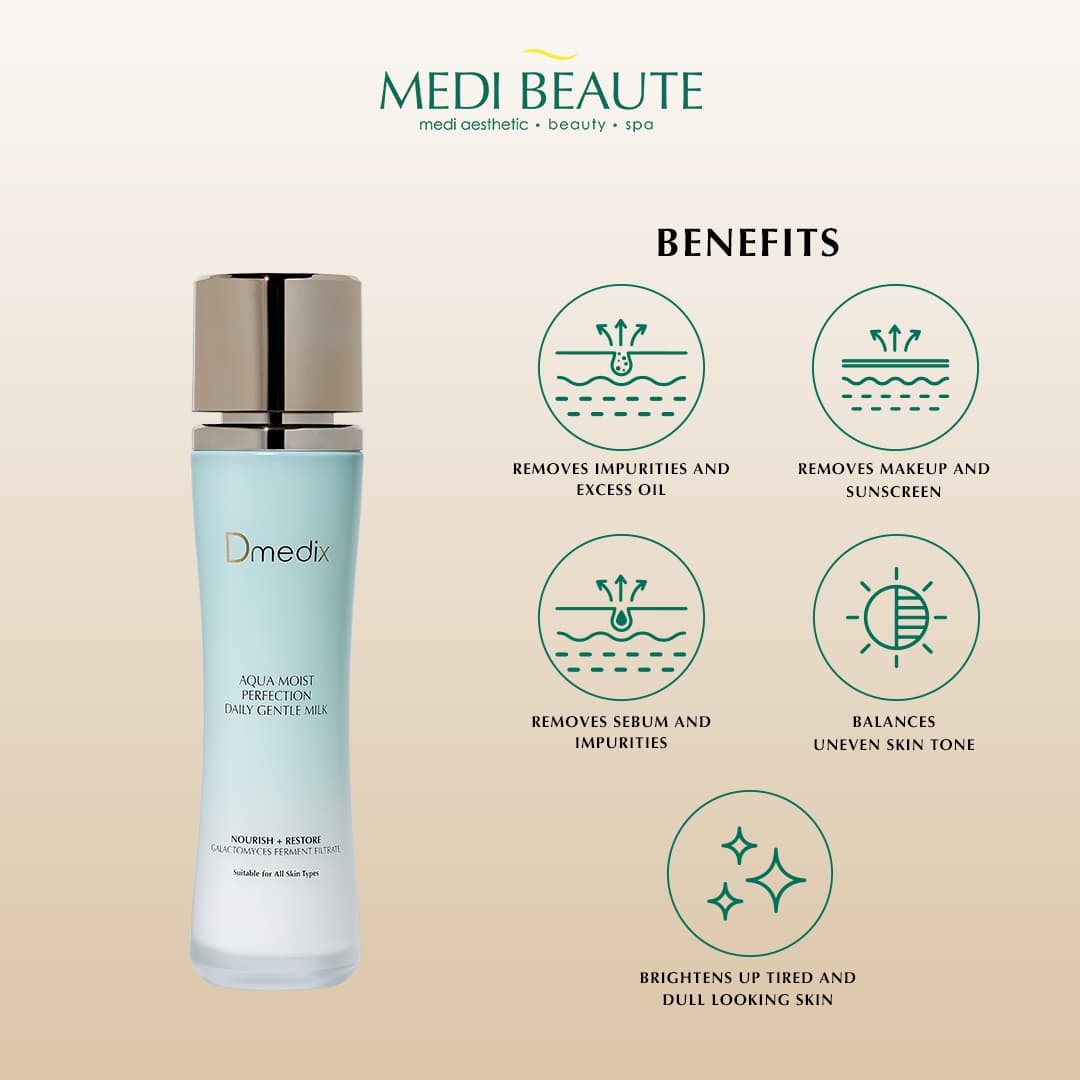 Aqua Moist Perfection Daily Gentle Milk, benefits summary