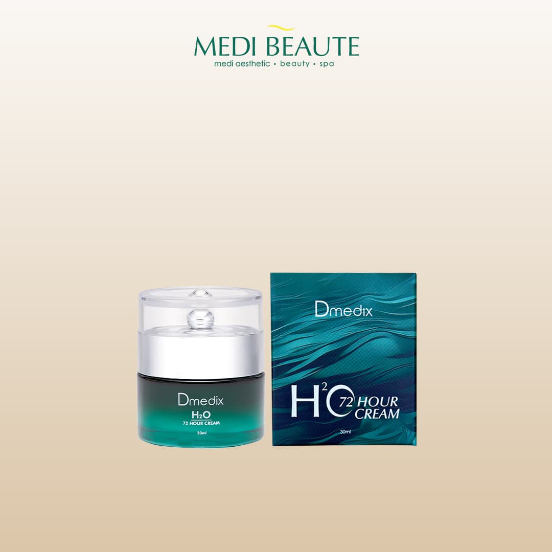 H2O 72 Hour Cream, shown with its packaging