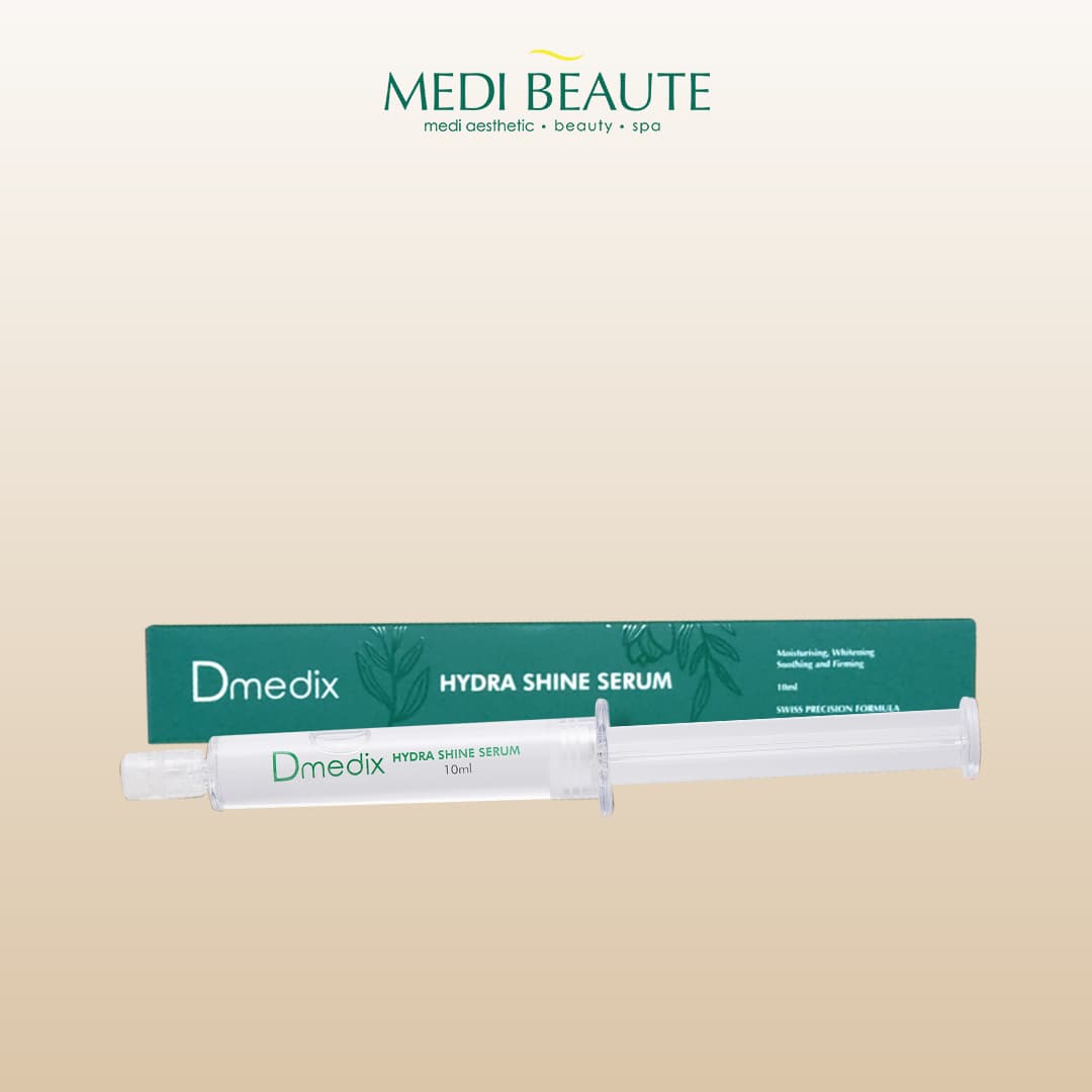 Hydra Shine Serum, shown with its packaging