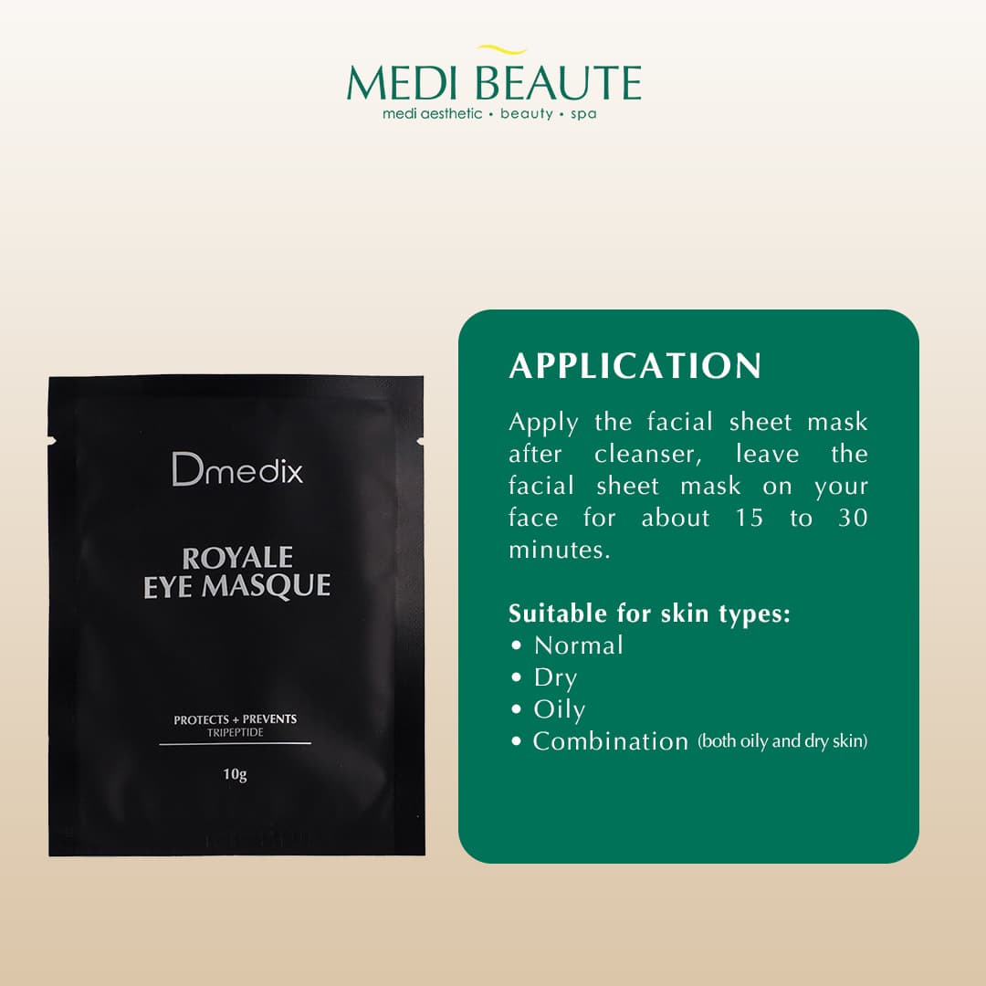 Royale Eye Masque (5pcs/box), how to use