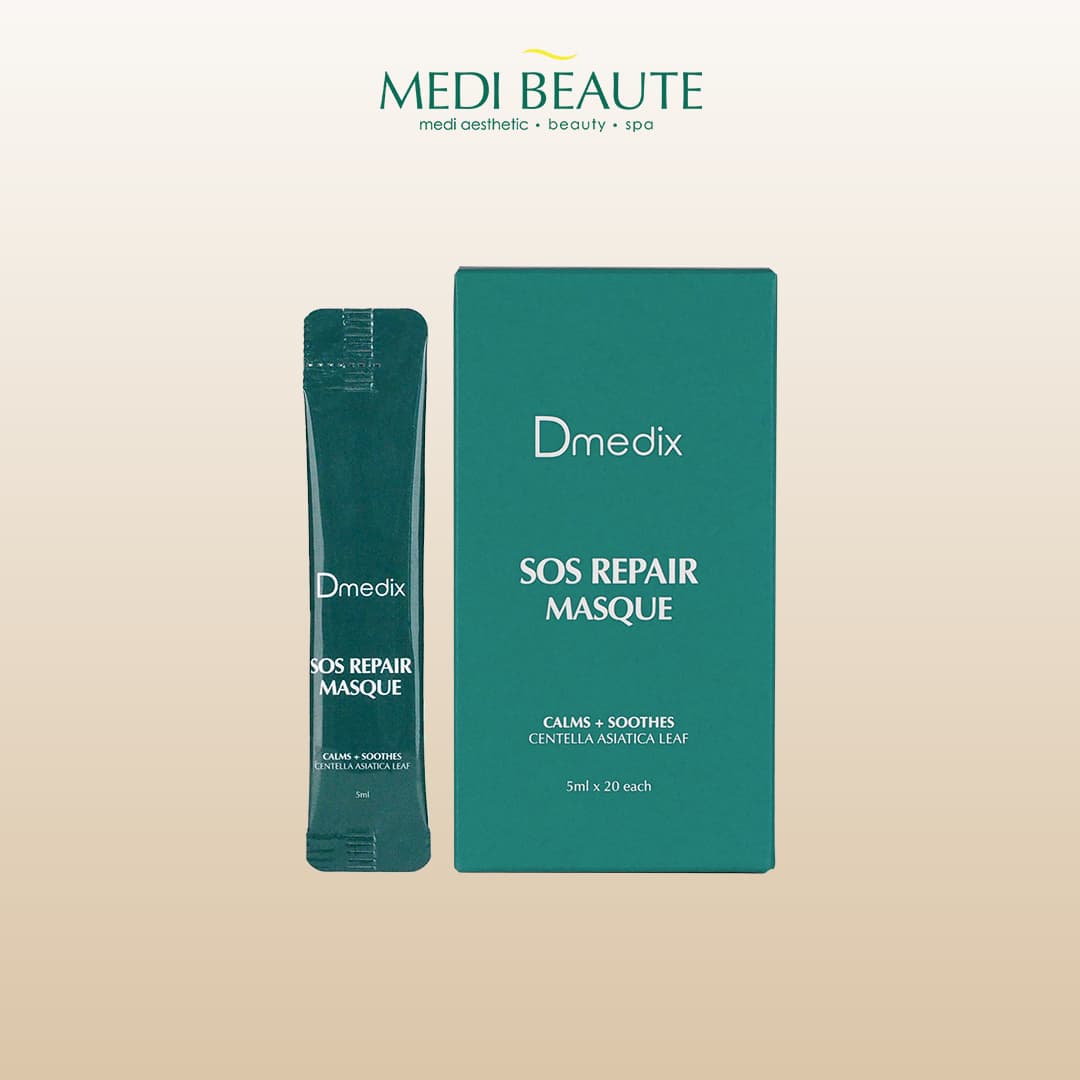 SOS Gel Repair Masque, shown with its packaging