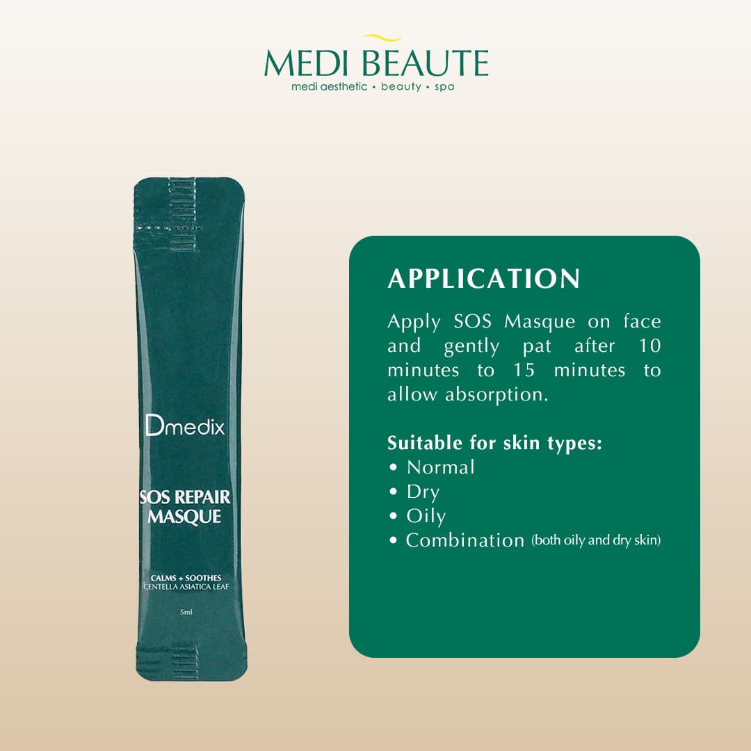 SOS Gel Repair Masque, how to use