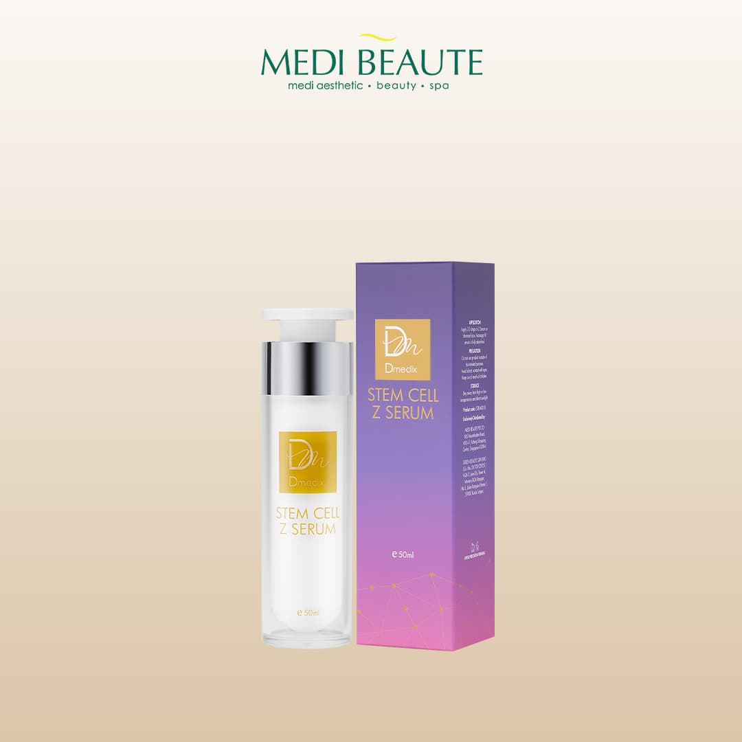 Stem Cell Z Serum, shown with its packaging