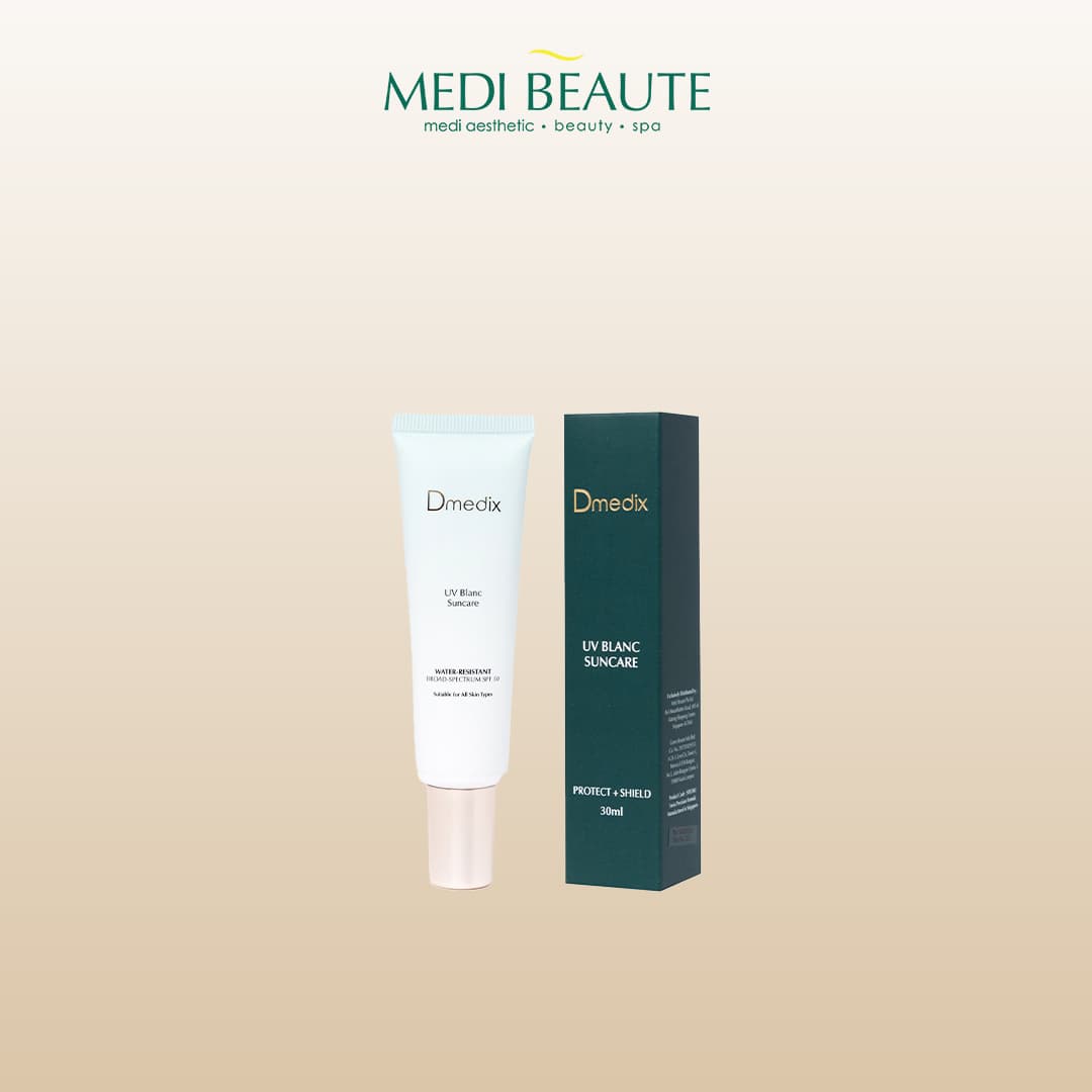UV Blanc SPF50, shown with its packaging