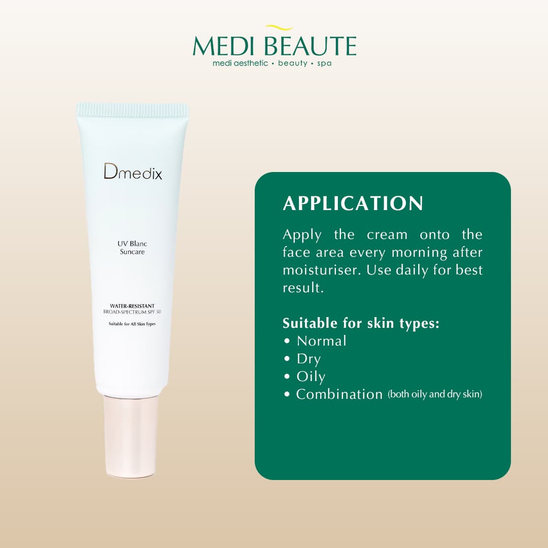 UV Blanc SPF50, how to use